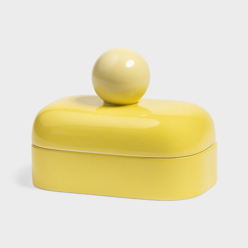 Wohnaccessoires Gelbes Orb Glas – victoria albert berlin