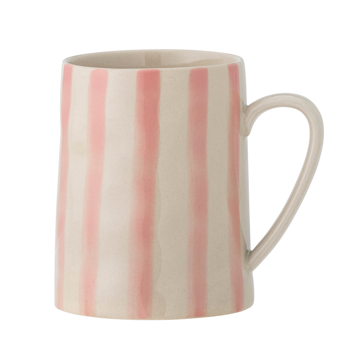 BEGONIA rosafarbene Steingut Tasse – Wohnaccessoire aus Deutschland  