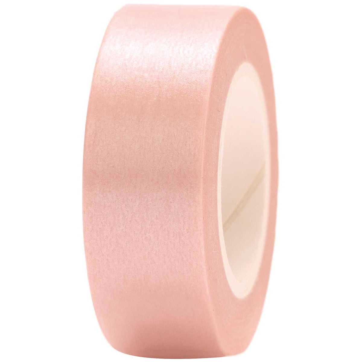 Rosafarbenes Dekoband auf Rolle, sanft und stilvoll  