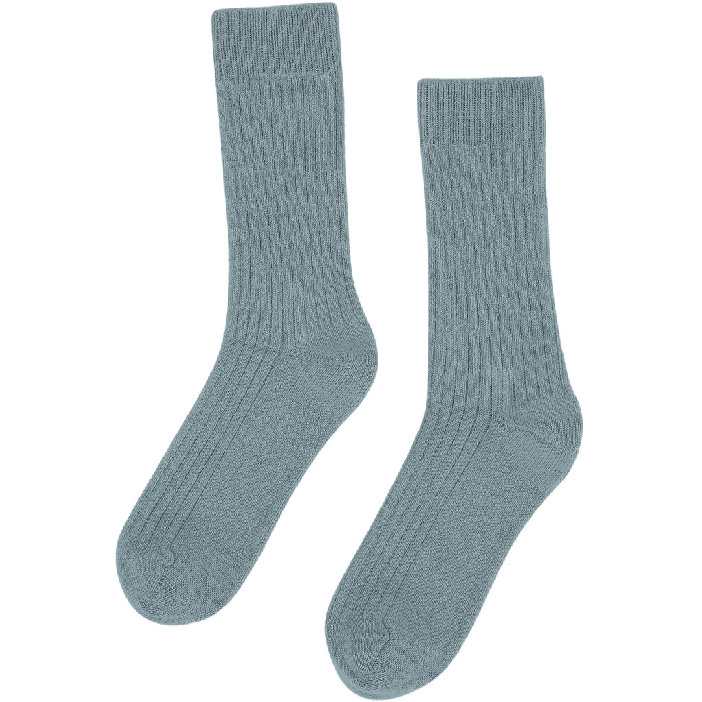 victoria + albert - Stone Blue Merino Wolle Socken – Komfort & Wärme