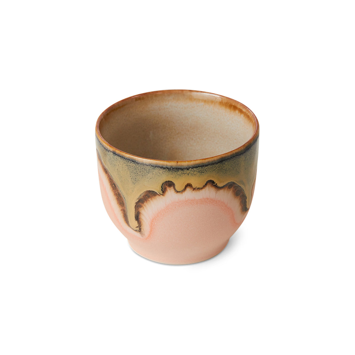wohnen accessoires - Keramiktasse Blossom 70S für Kaffee  