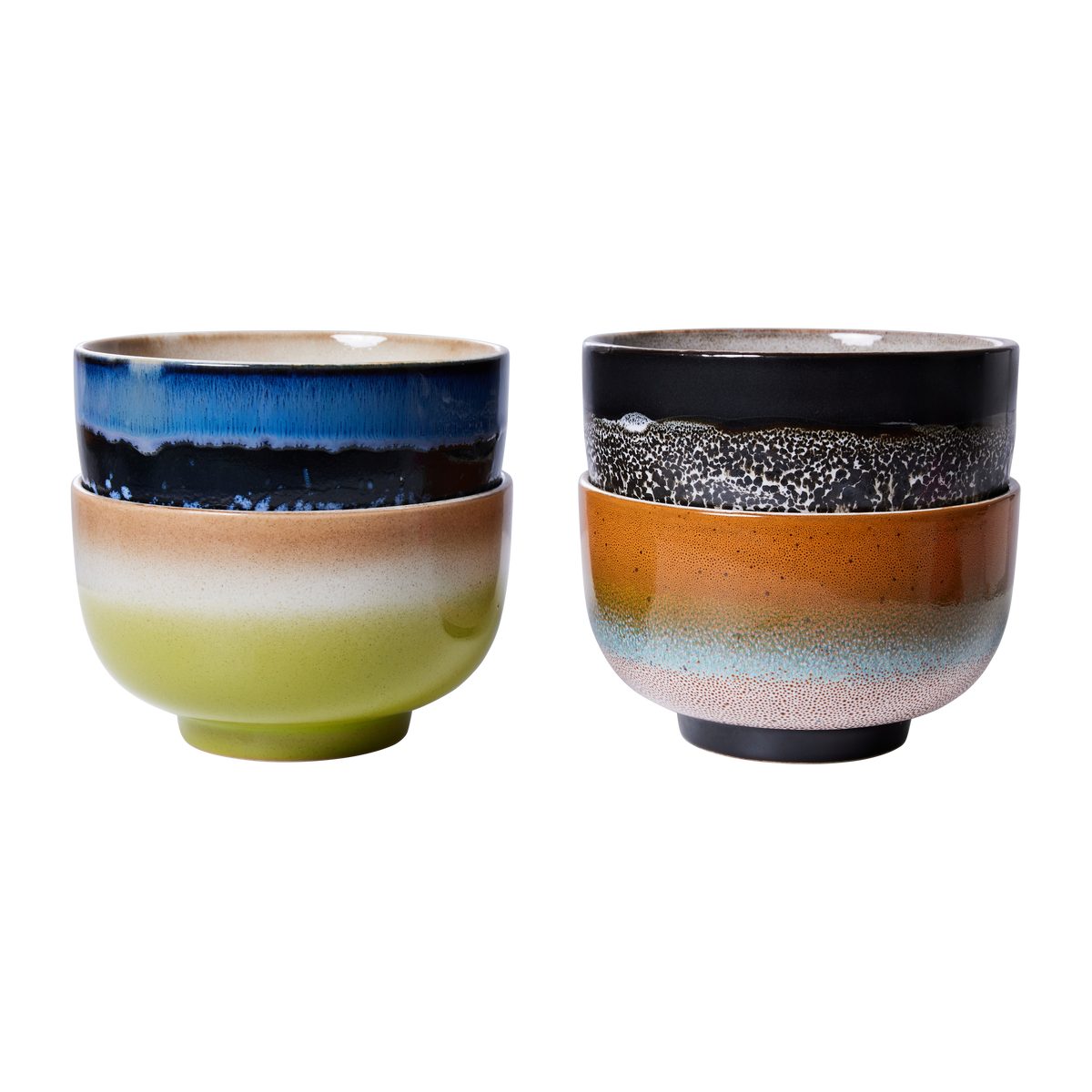 wohnen accessoires - Retro Nudel-Schale aus 70S Keramik 